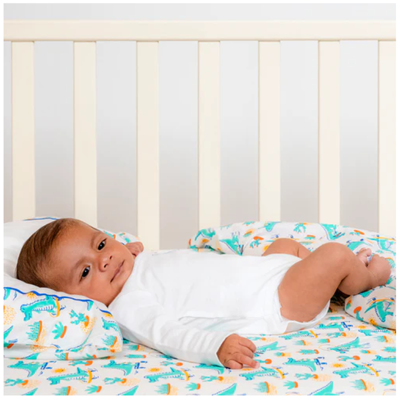 Set sábanas de cuna 3 pcs cocodrilo bambino