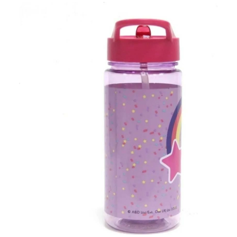 Botella infantil peppa pig con bombilla 500 ml