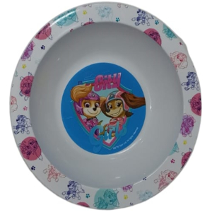 Bowl infantil apto para microondas paw patrol niña