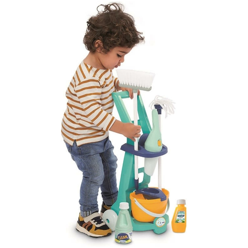 Carrito de limpieza clean home 8 pcs.