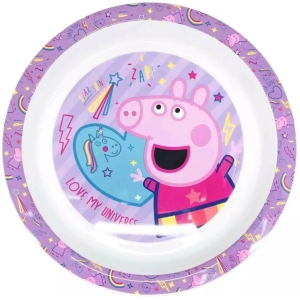 Plato apto para microondas peppa pig