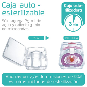 2 chupetes silicona original 2-6 meses mam - rosa