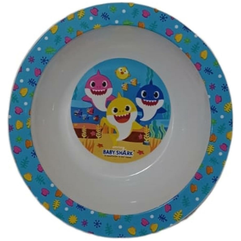 Bowl infantil apto para microondas baby shark