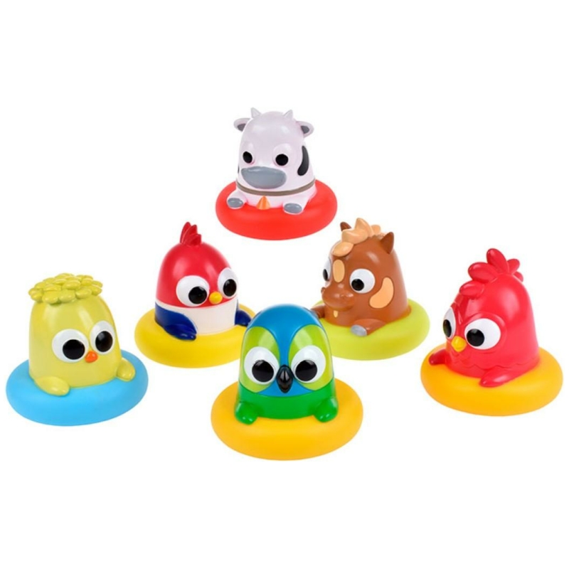 Figura blanda la granja de zenon 10 cm surtida