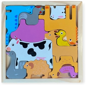 Katamino tetris animales de la granja