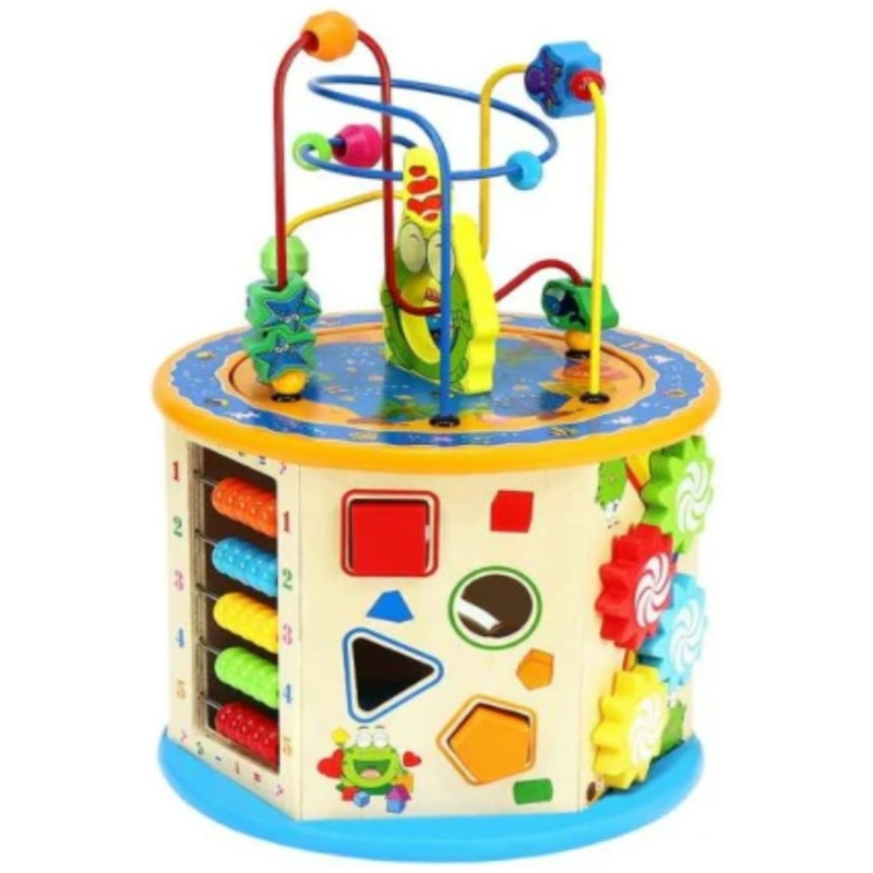 Cubo didactico ranita motriz