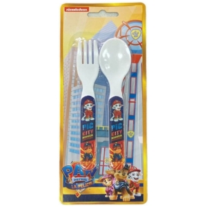 Set de cubiertos infantil paw patrol niño