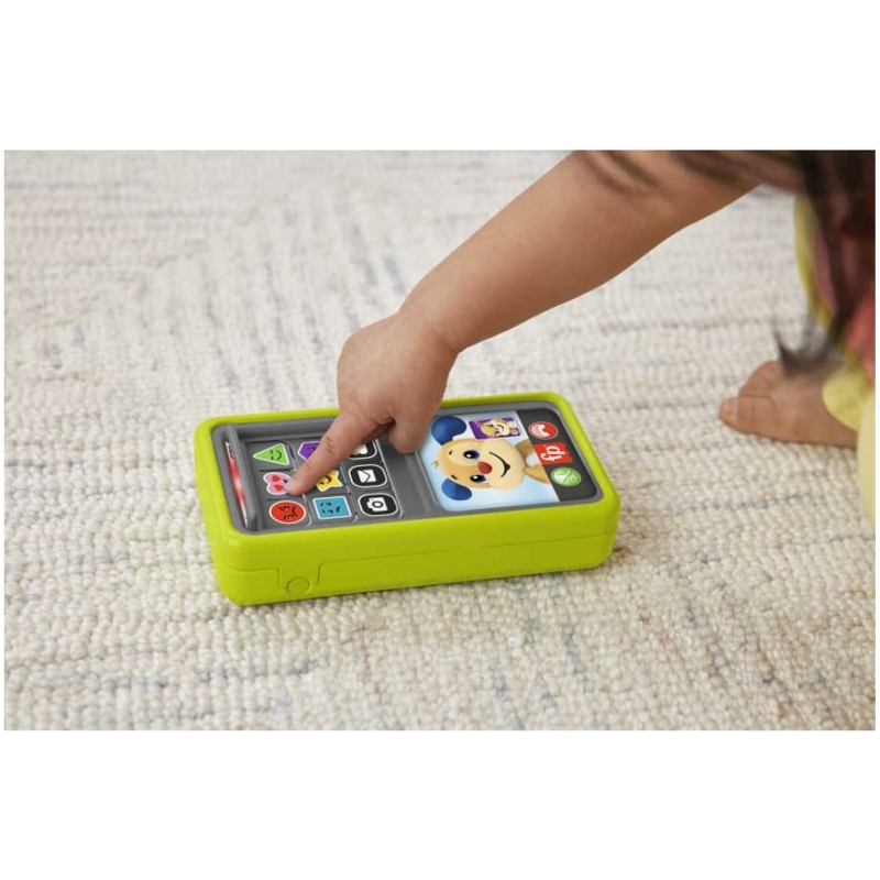 Smartphone deluxe de aprendizaje verde
