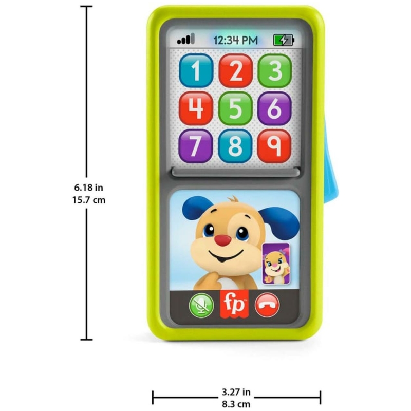 Smartphone deluxe de aprendizaje verde