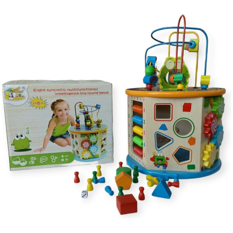 Cubo didactico ranita motriz