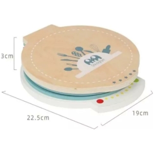 Galletera de madera para niños