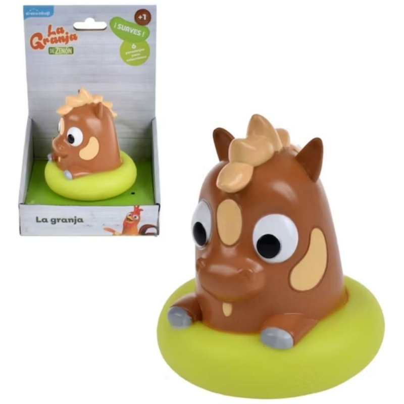 Figura blanda la granja de zenon 10 cm surtida