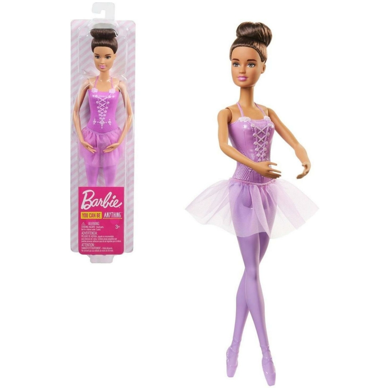 Barbie bailarina de ballet - castaño