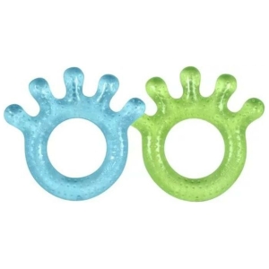 Set de mordedores enfriables green sprouts celeste / verde