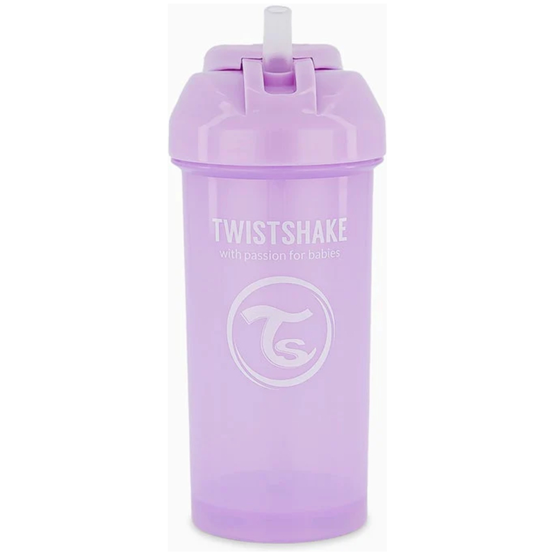 Vaso con bombilla straw cup twistshake 360 ml