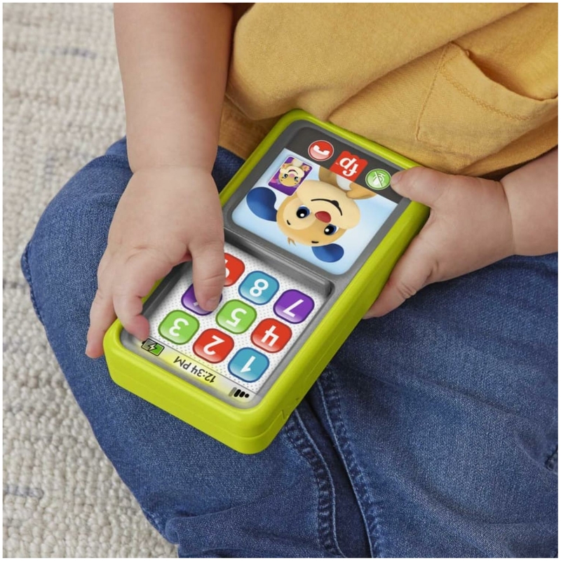 Smartphone deluxe de aprendizaje verde