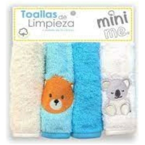 Toallitas de limpieza para bebés mini me unisex