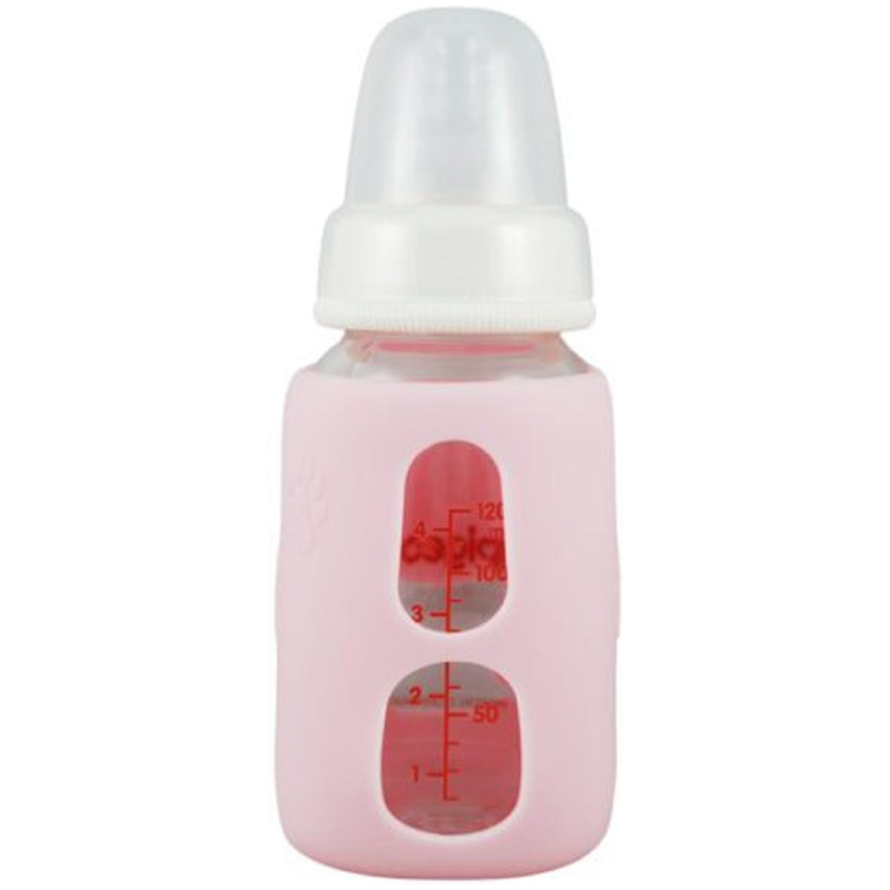 Protector De Silicona - Mamadera De Vidrio Boca Estándar 120 ml Pigeon - Imagen 2