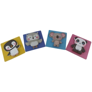 Pack 4 puzzles básicos de aprendizaje