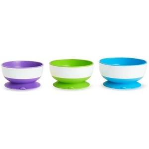 Set de 3 bowls antideslizantes stay put munchkin