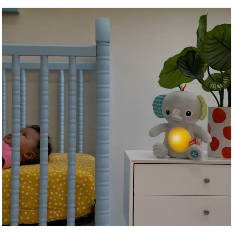 Peluche baby elefante música y luces