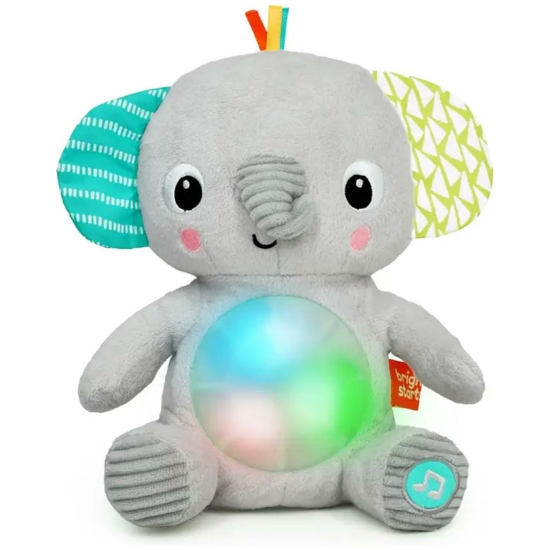 Peluche baby elefante música y luces