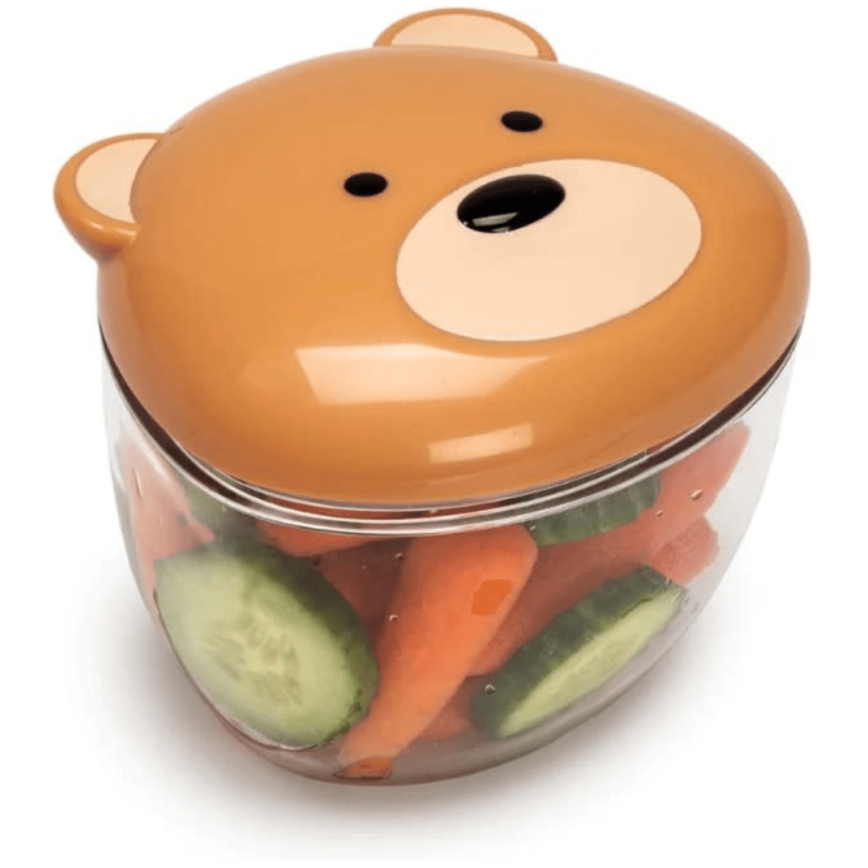 Contenedores de snack oso y panda melii