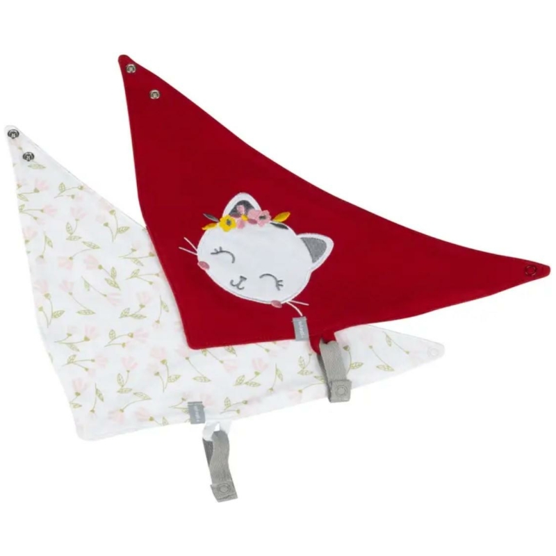 Bipack baberos impermeables kitty