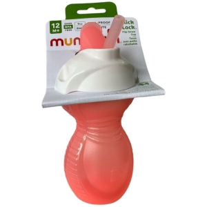Vaso antiderrame con bombilla flip click & lock 266 ml munchkin
