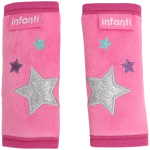 Protector de cinturón rosa infanti