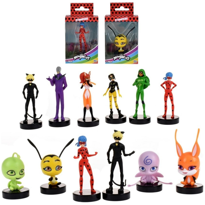 Figura timbre miraculous surtida