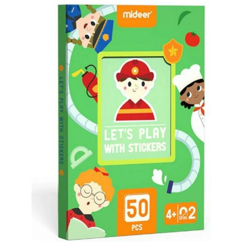 Juguemos con stickers nivel 2 mideer