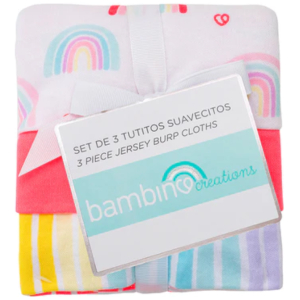 Set de 3 tutos bambino arcoiris