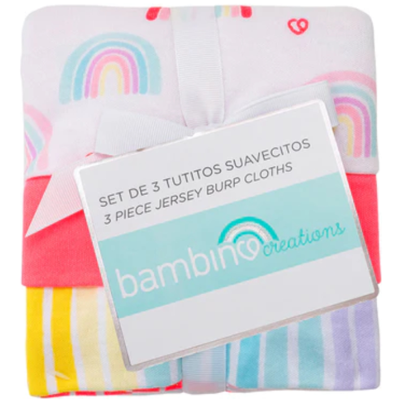 Set de 3 tutos bambino arcoiris