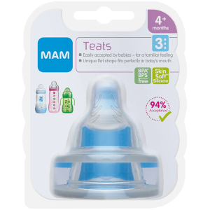 Pack tetinas flujo 3 mam 4 meses +