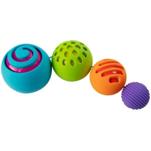 Pelotas sensoriales anidables y unidas oombee ball