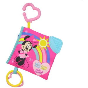 Libro sensorial con mordedor minnie