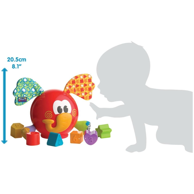 Elefante clasifica y aprende playgro