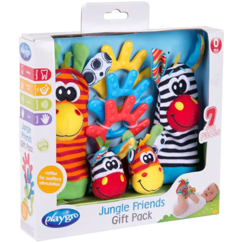 Pack regalo amigos de la jungla playgro