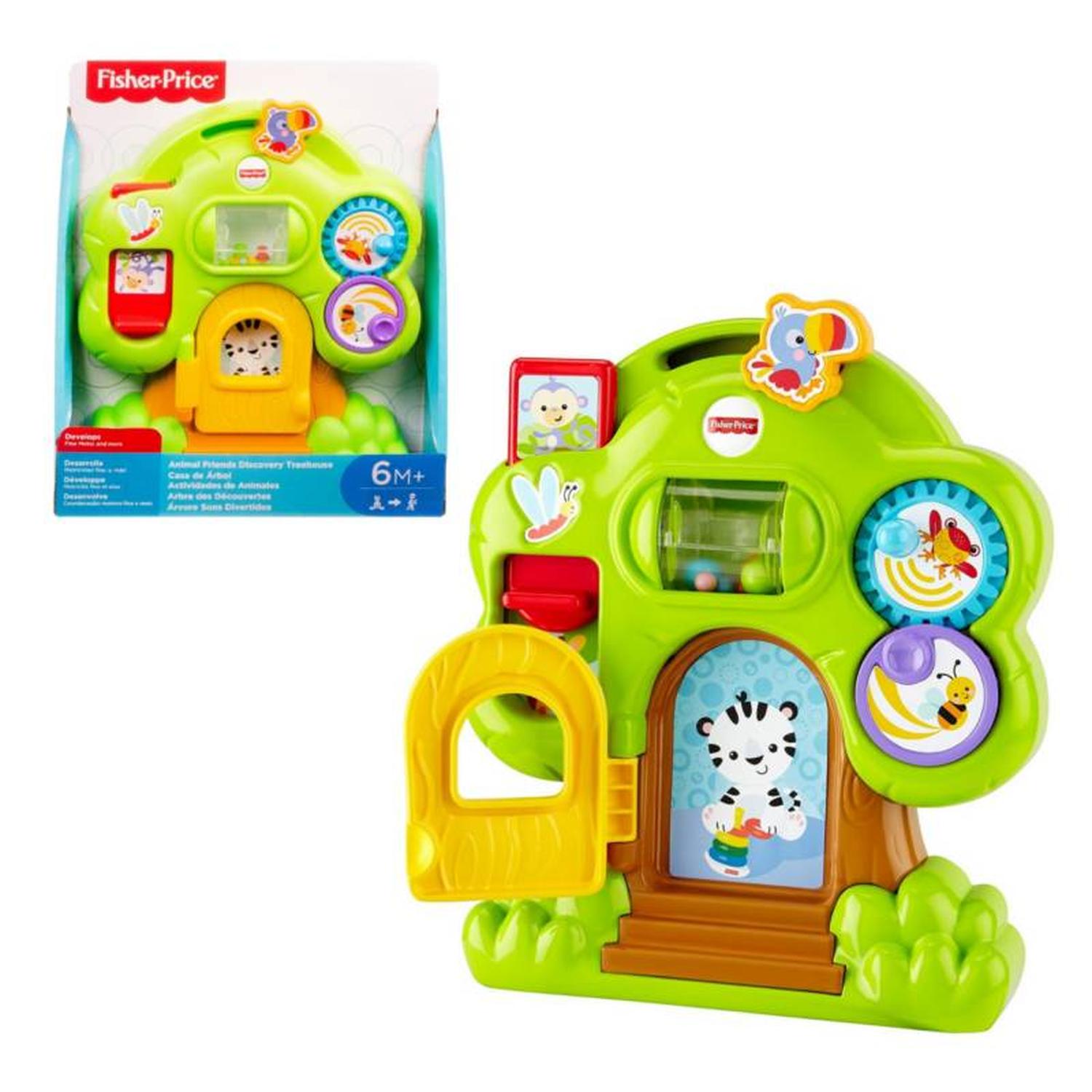 Actividades de Animales Casa de Arbol Fisher Price Bebeclick
