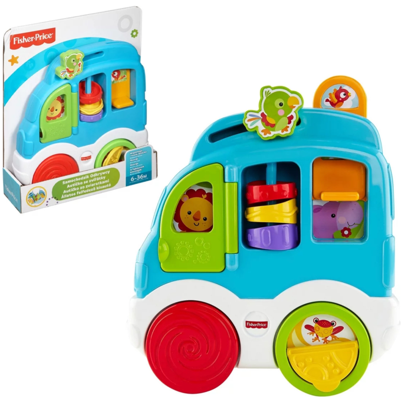 Auto actividades de animales fisher price