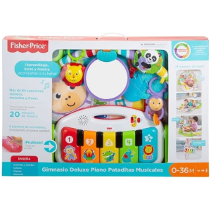 Gimnasio deluxe piano pataditas musicales fisher price