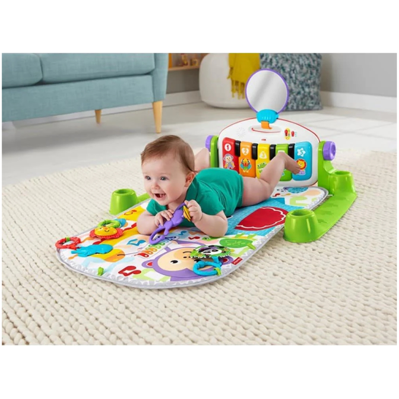 Gimnasio deluxe piano pataditas musicales fisher price