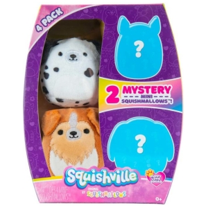 Pack de 4 peluches 5 centímetros squishmallows