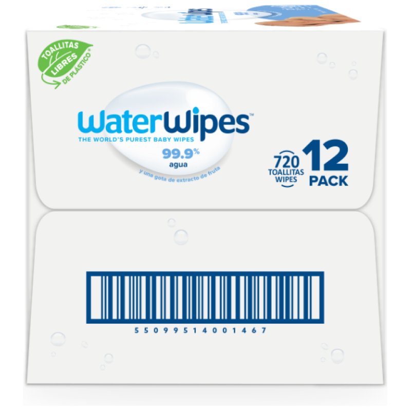 Toallitas humedas waterwipes caja