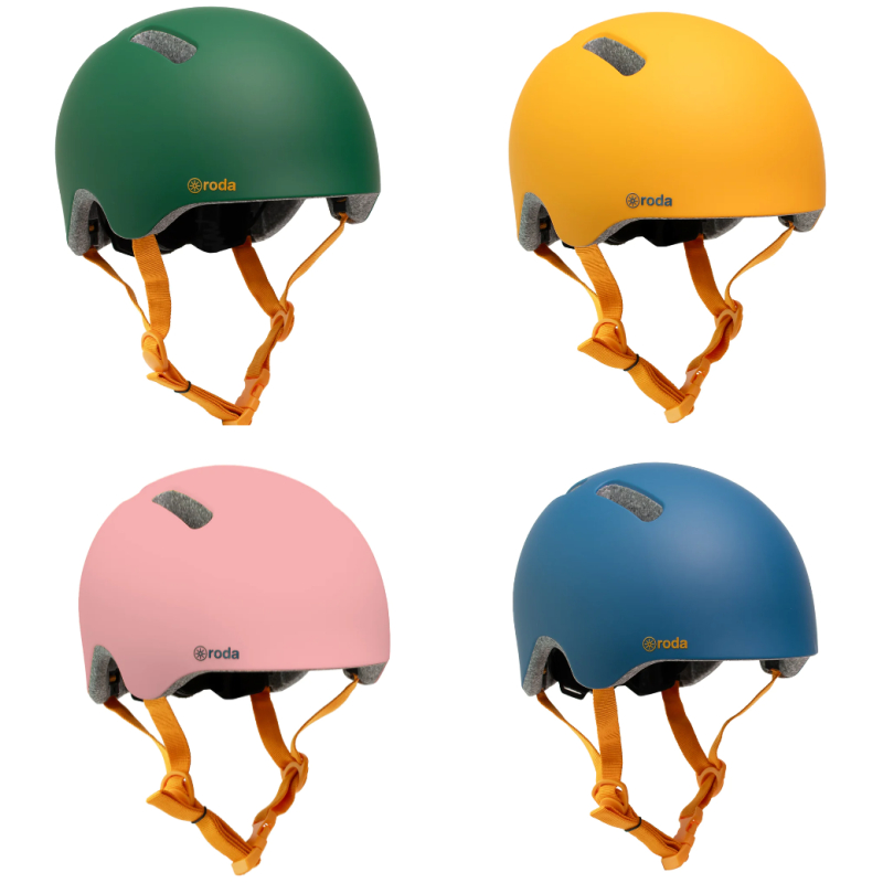 Casco roda para niños - orange edition xs