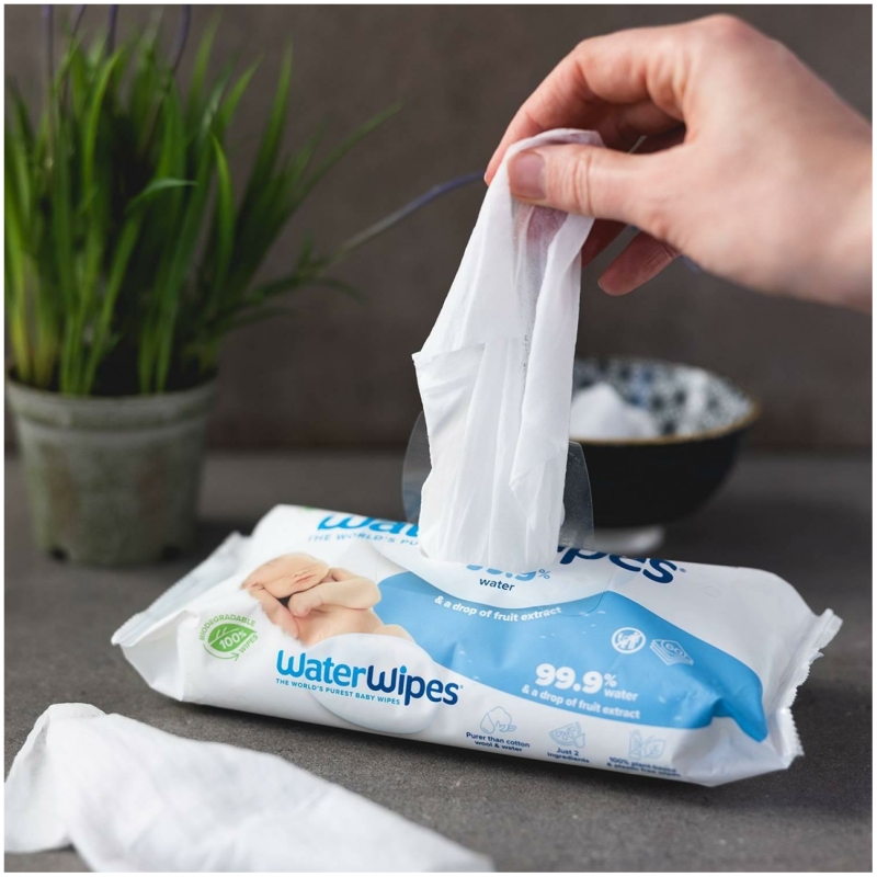 Toallitas humedas waterwipes caja