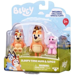 Pack figuras bluey: mamá y bingo