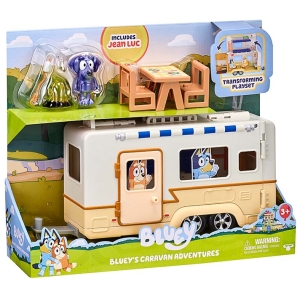 Campervan caravana de aventuras bluey