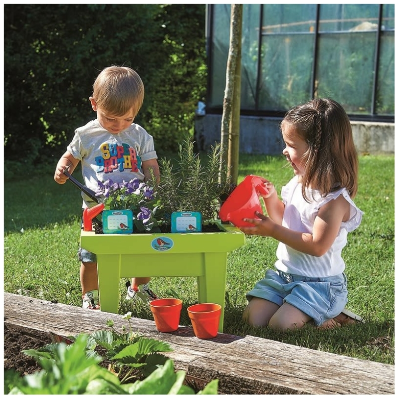 Juego mesa de jardinería